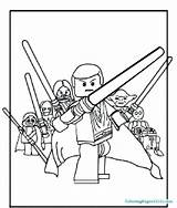 Coloring Yoda Lego Pages Getcolorings sketch template