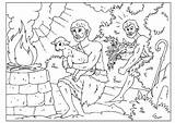 Cain Abel Bible Coloring Children Missionbibleclass Ministry Lesson Resources Go sketch template