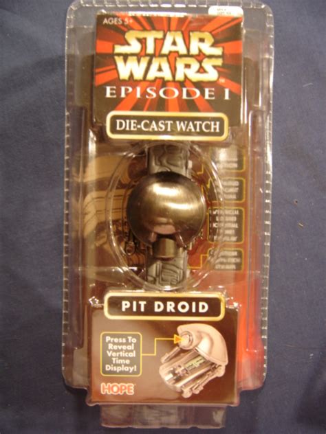pit droid die cast flip top digital  clamshell pack