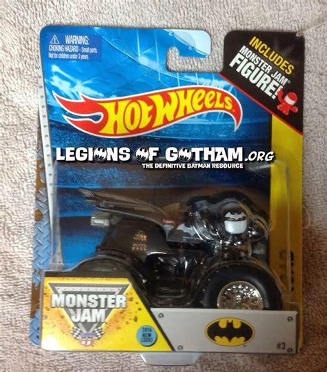hot wheels batman monster jam truck  figure geek news