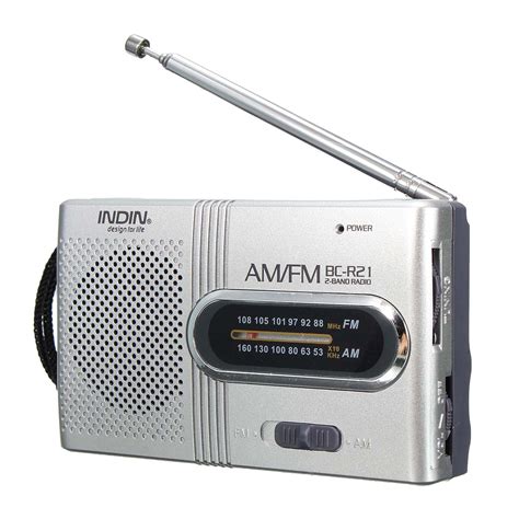 Indin Bc R21 Am Fm Mini Portable Telescopic Antenna Radio