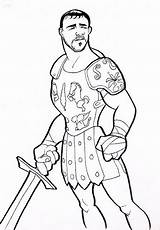Gladiator Gladiadores Guerreros Caricature Motivo Pretende Disfrute Compartan sketch template