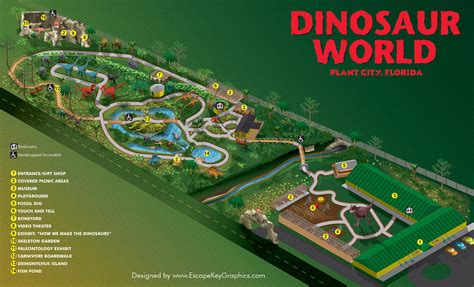 theme park brochures dinosaur world florida theme park brochures