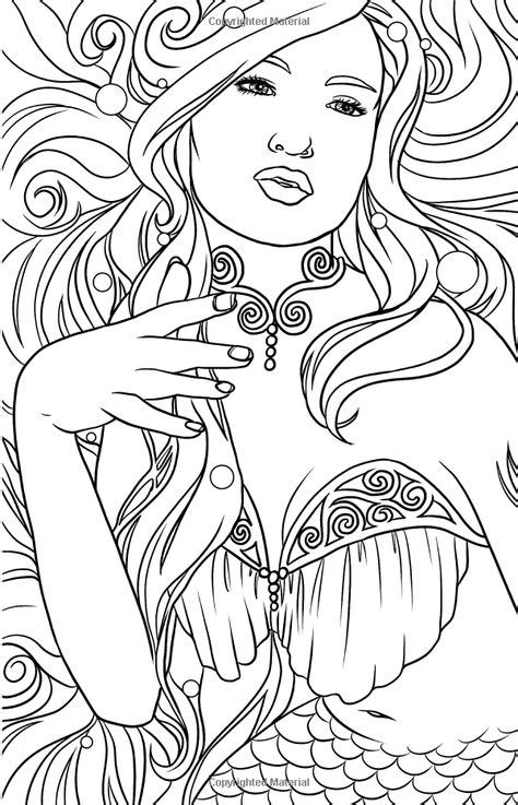 pin  shelly destaffino  women pages mermaid coloring pages