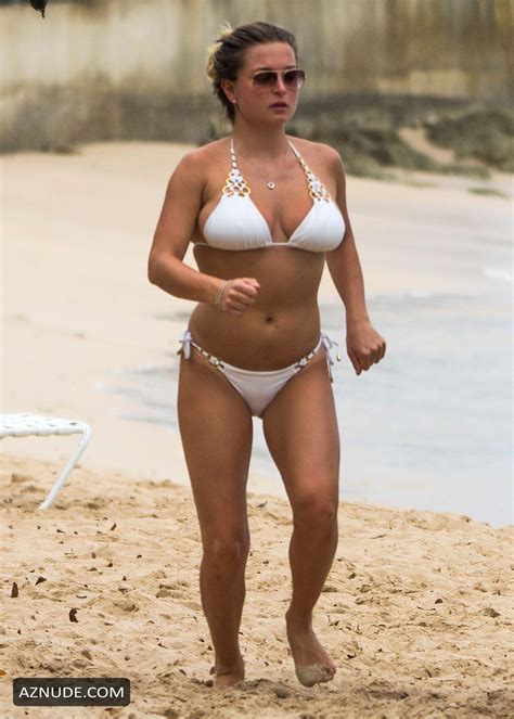 zara holland and her mum cheryl hakeney are spotted on the beach in