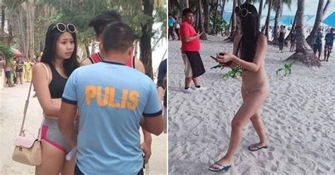 Tourist Arrested In Philippines For Wearing Skimpy Bikini That Was