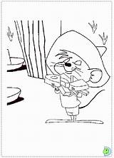 Coloring Speedy Gonzales Pages Dinokids Popular Close Print sketch template