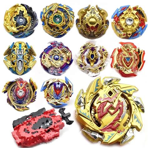 full style beyblade burst set gold    arena toys sale bey blade blade launcher