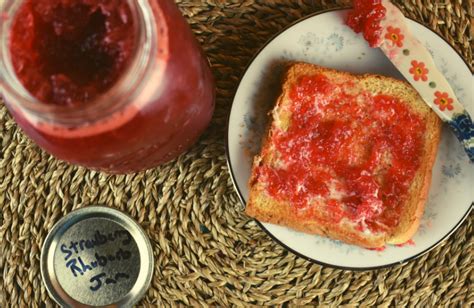 strawberry rhubarb jam  jello recipe   cookbooks