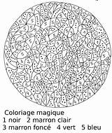 Coloring Magic Mandala Color Kids Print Simple Pages Children sketch template
