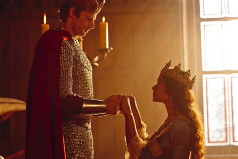 King Arthur And Queen Guinevere Merlin On Bbc Photo