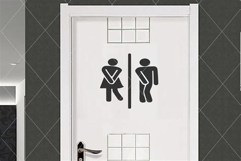 restroom door sign funny restroom sign door sign svg  svgs design bundles