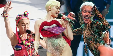 Miley Cyrus Most Outrageous Stage Costumes