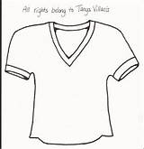 Football Jerseys Jersey Template Printable Kids Uniform Coloring Pages Print Crafts Color Craft Clipart Blank Sports Preschool Board School Paper sketch template