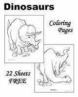 Raisingourkids Dinosaurs Dinosaurios Preschool Printables Raising Dinosaurio sketch template