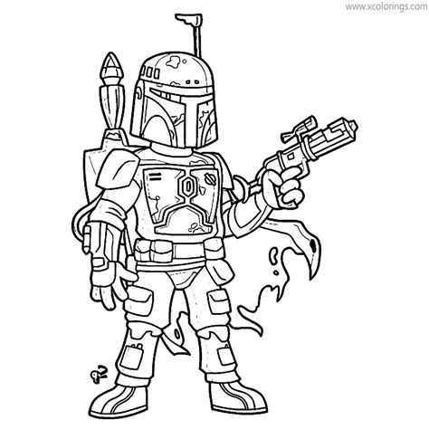 animated mandalorian coloring pages xcoloringscom