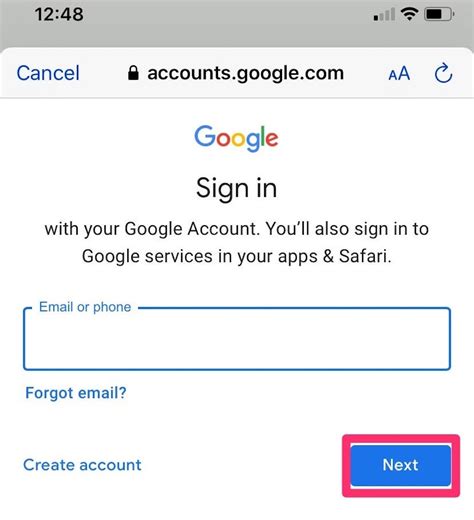 sign  gmail email