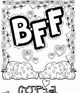 Coloring Pages Friends Friend Girls Two Drawing Getcolorings Getdrawings Printable Color sketch template