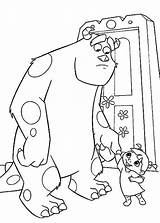 Coloring Inc Monsters Pages Boo Sully Monster Sulley Likes Much Very Preschoolers Getdrawings Getcolorings Kids Colorings sketch template