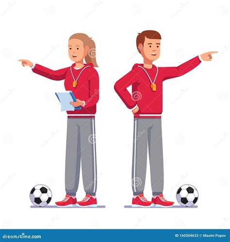 coach cartoons illustrations vector stock images  pictures
