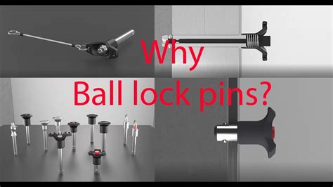 application examples ball lock pins youtube