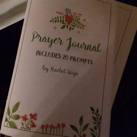 printable prayer journal rachelwojocom
