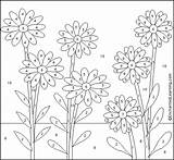 Daisy Color Number Girl Coloring Scout Scouts Pages French Printable Sheet Numbers Sheets Activities Enchantedlearning Crafts Girls Daisies Flowers Kids sketch template