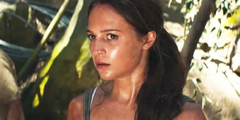 Alicia Vikander In Second Tomb Raider Trailer Lara Croft Stunts In
