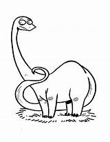 Apatosaurus Coloring Cartoon Pages sketch template