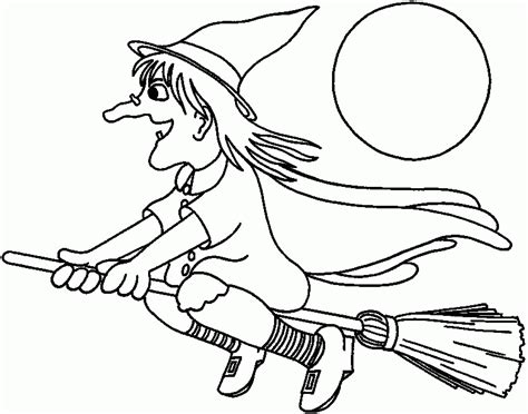 witch coloring page page   ages coloring home