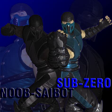 Mortal Kombat Sub Zero And Noob Saibot By Doom4rus On