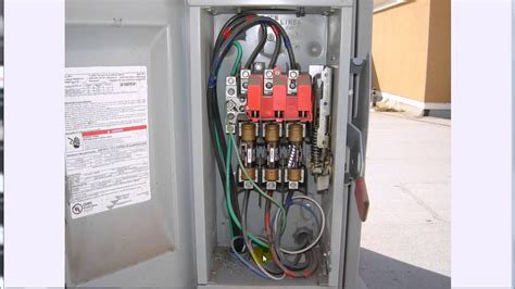 ac disconnect switch wiring diagram