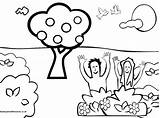 Coloring Pages Bible Story Adam Creation Sunday School Eve Library Clipart sketch template