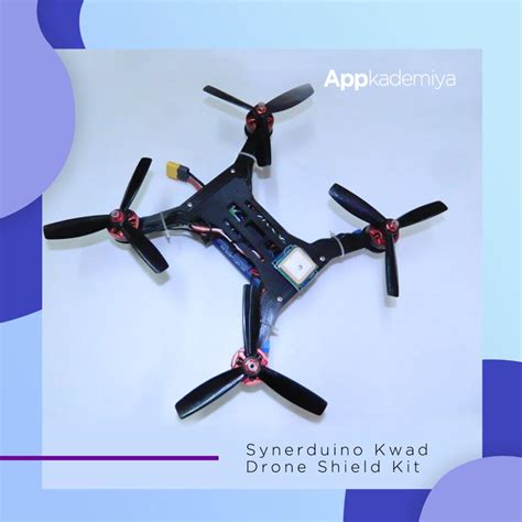 synerduino kwad drone shield kit appkademiya