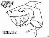 Coloring Pages Jam Animal Shark Printable Adults Kids Bettercoloring sketch template