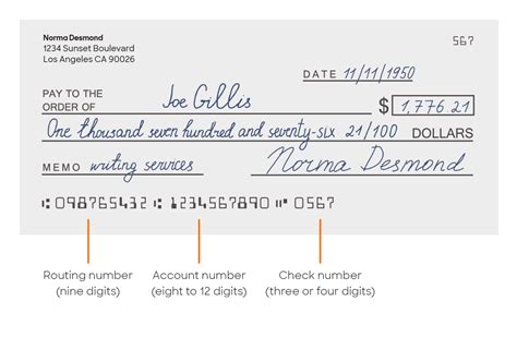 locate routing number   check
