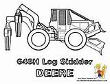 Skidder Equipment Logging John Deere Excavator Digging Ausmalbild Fendt sketch template