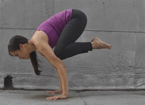 yoga poses  core strength crow pose bakasana argentina rosado