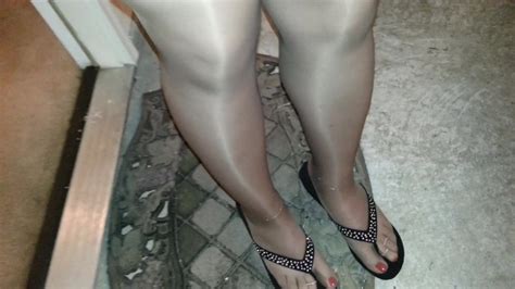 Pantyhose Feet Tease In Thong Sandal Free Shemale Porn Ee