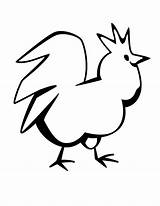 Chicken Line Coloring Pages Print Clipart Drawing Printable Kids Cliparts Clip Animal Library Number Online 2685 Popular sketch template