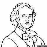 Mendelssohn Felix Figure Printable Coloring4free Lewis Figures sketch template