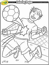 Coloring Soccer Pages Messi Girl Kids Crayola Player Goalie Barcelona Goalkeeper Printable Football Print Sports Sheets Color Playing Girls Players sketch template