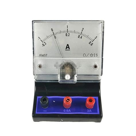 dc ammeter  dual range ammeter physics teaching instrument experimental equipment  beaker