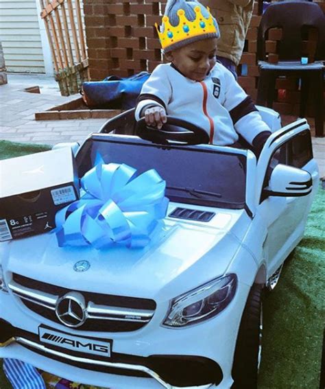 pics emtee s son gets his own benz