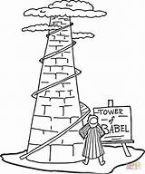 Babel Torre Desenho sketch template