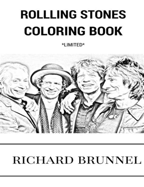 rolling stones coloring book english blue masters  rock  roll