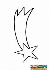 Estrella Estrellas Fugaces sketch template