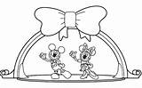 Ranch Coloring Pages Getcolorings Minnie Mickey sketch template