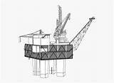 Drilling Offshore Petroleum Pump Picpng sketch template
