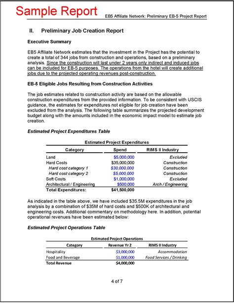 construction project report sample master  template document